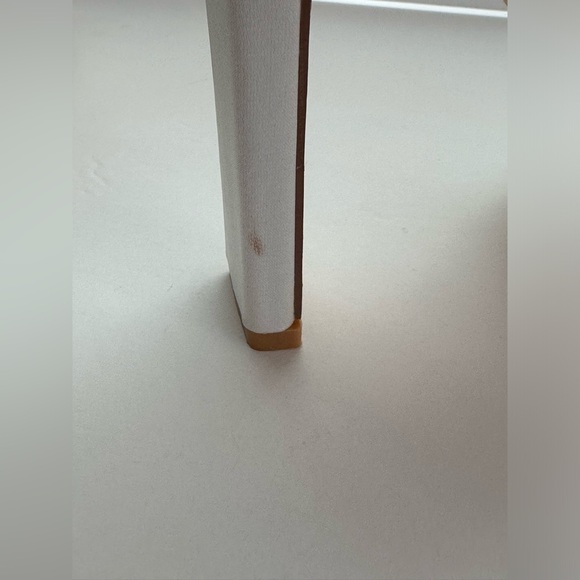 Lulu’s Celines White Satin Rhinestone Pointed-Toe Mule Pumps Size 7 - Picture 6 of 9